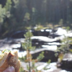 Matsäck vid Lekattstupet