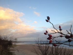 Strandpromenaden lillejuleafton