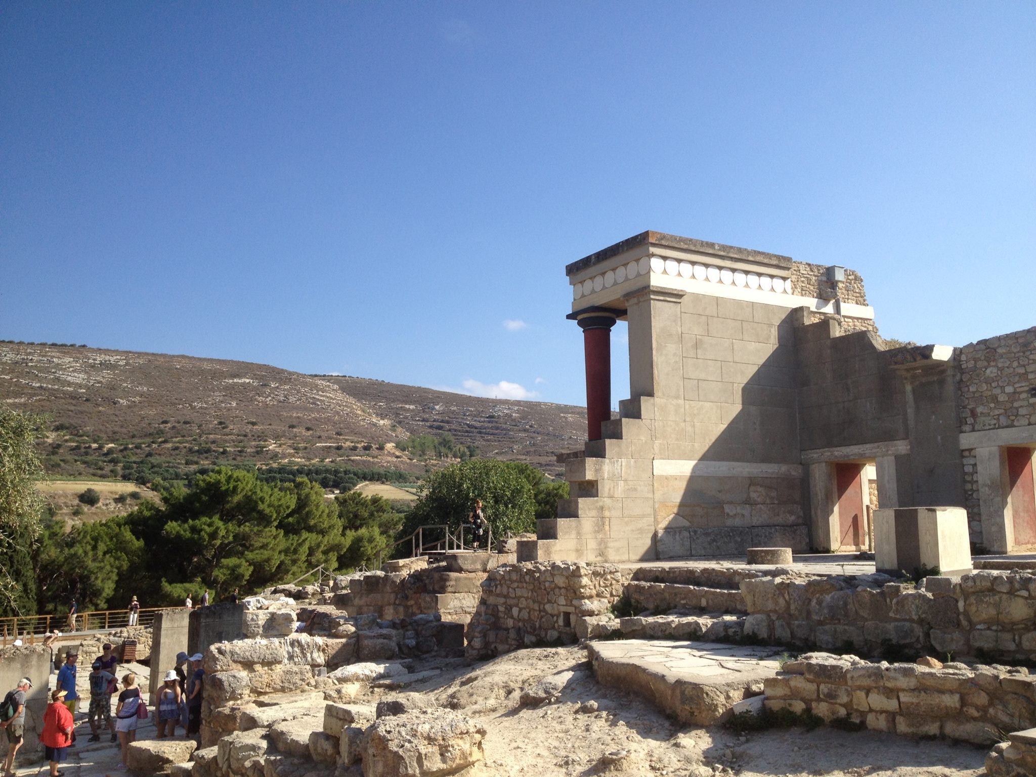 Palatset i Knossos