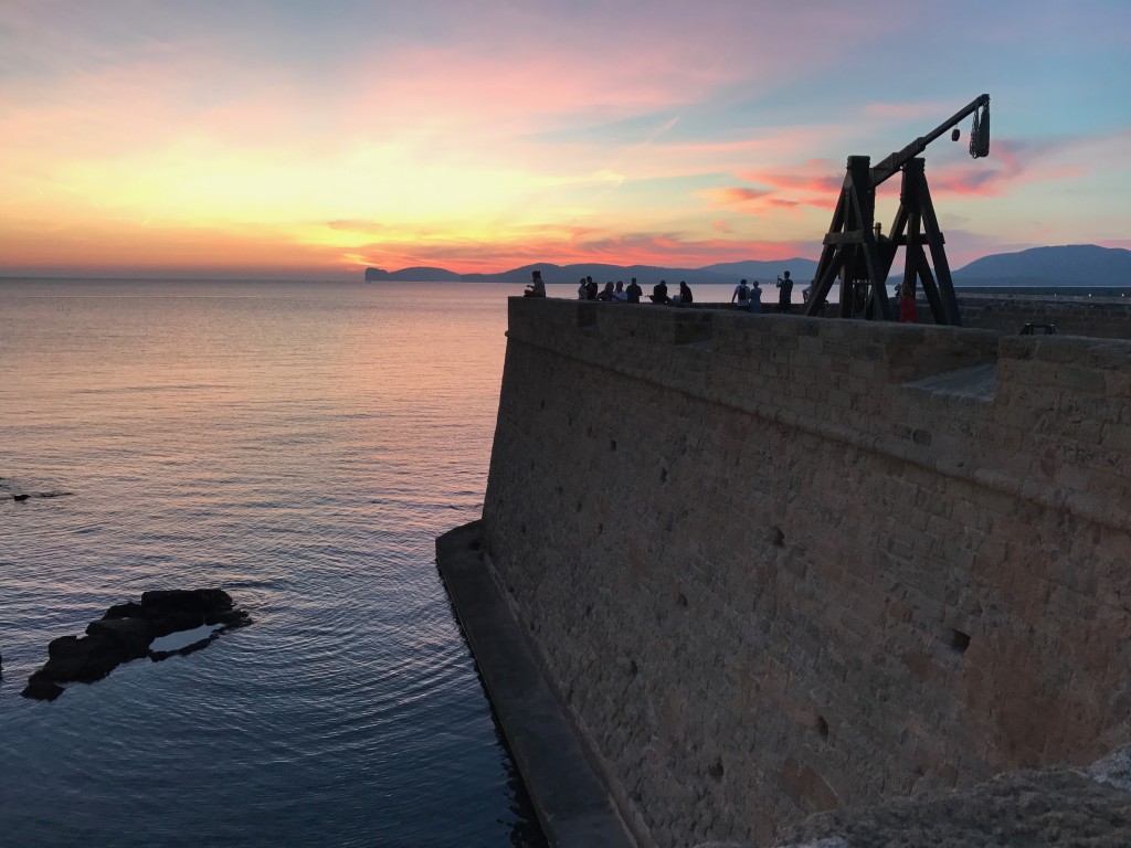 Mirador hade fantastisk utsikt men usel mat.