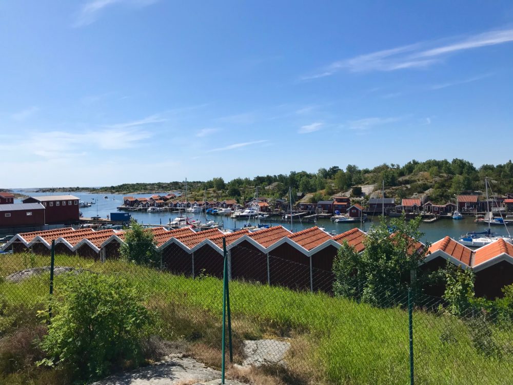 Kattegattleden röda hus hav skärgård