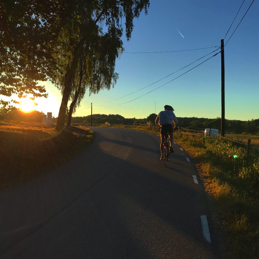 Sven cykel cykla träningspass