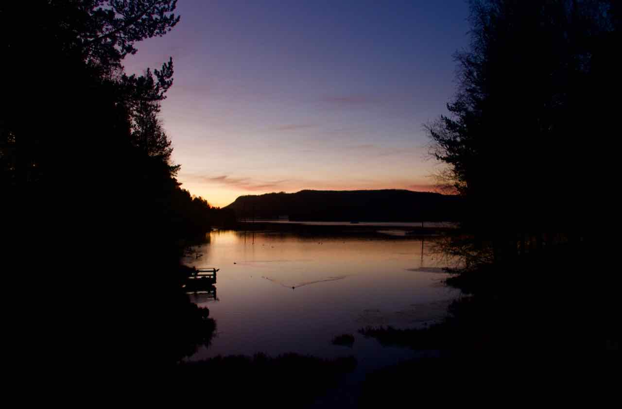 Älvdalen morgon vatten