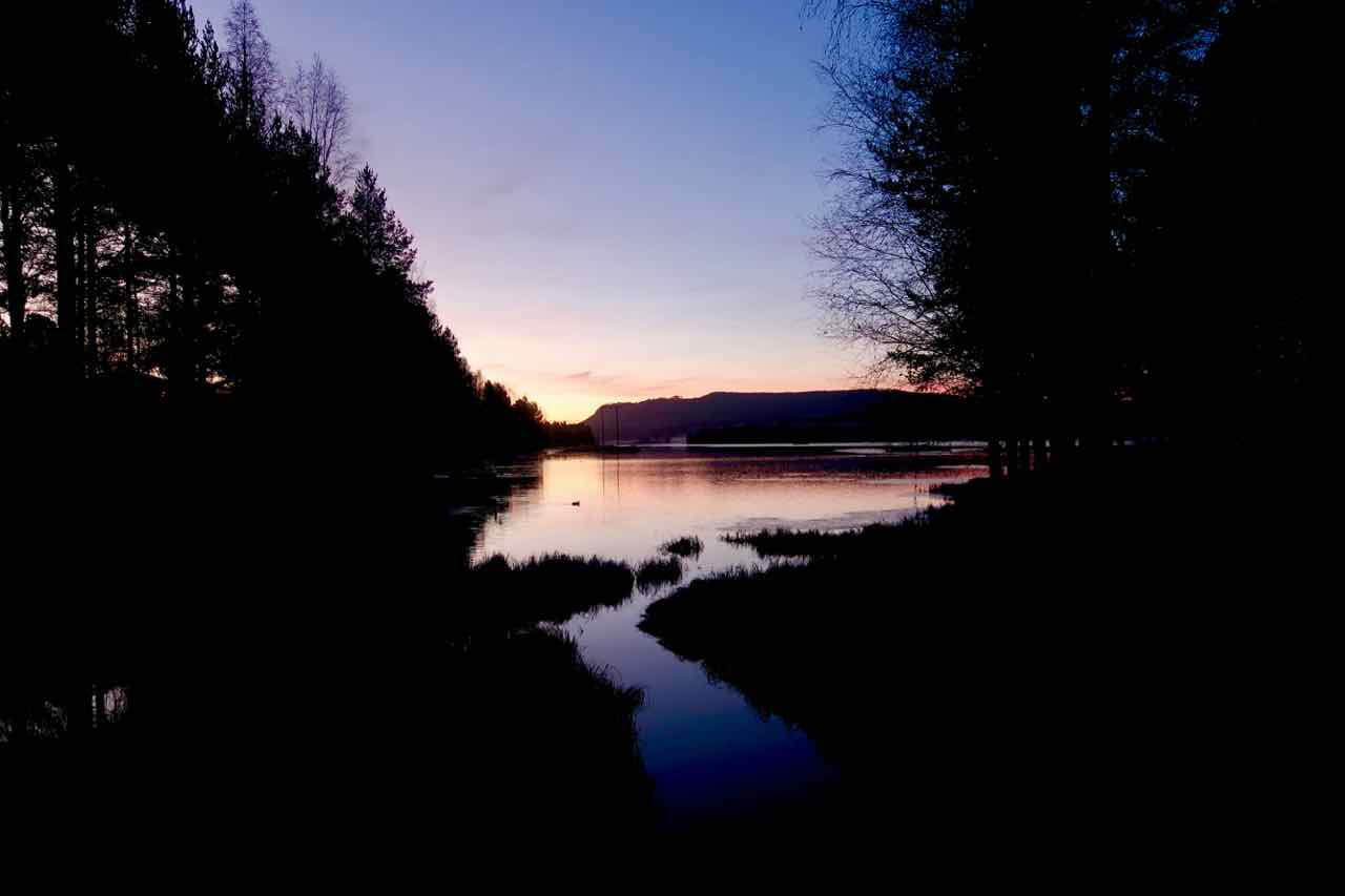 Älvdalen morgon vatten