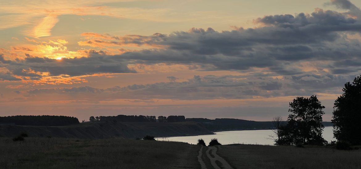 Morgonljus över Kåseberga