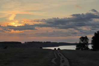 Morgonljus över Kåseberga