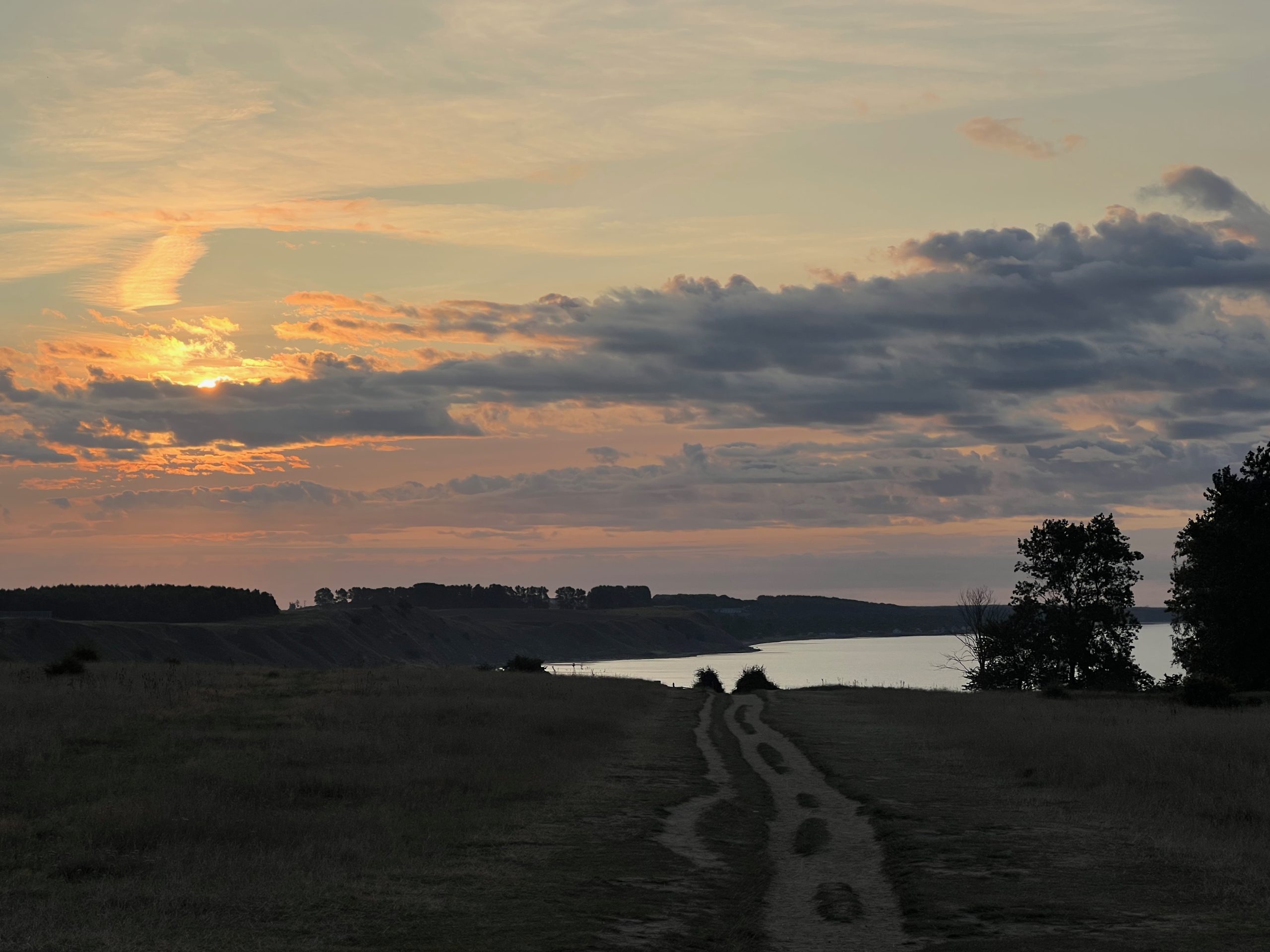 Morgonljus över Kåseberga